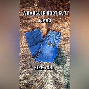 Wrangler boot cut jeans